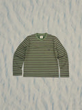 OLIVE STRIPES LONG SLEEVE