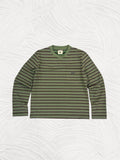 OLIVE STRIPES LONG SLEEVE
